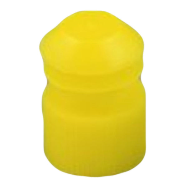 McKesson Tube Closure Polyethylene Flanged Plug Cap Yellow 16 mm For Use with 16 mm Blood Drawing Tubes, Glass Test Tubes, Plastic Culture Tubes NonSterile (1175415_BG) 1000/BG