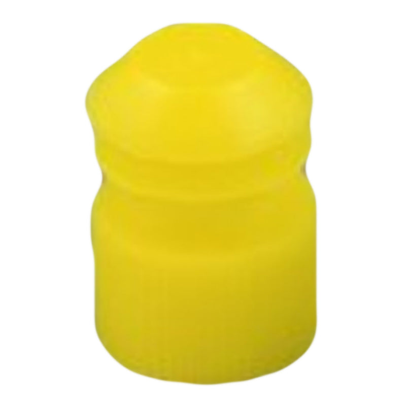 McKesson Tube Closure Polyethylene Flanged Plug Cap Yellow 16 mm For Use with 16 mm Blood Drawing Tubes, Glass Test Tubes, Plastic Culture Tubes NonSterile (1175415_BG) 1000/BG