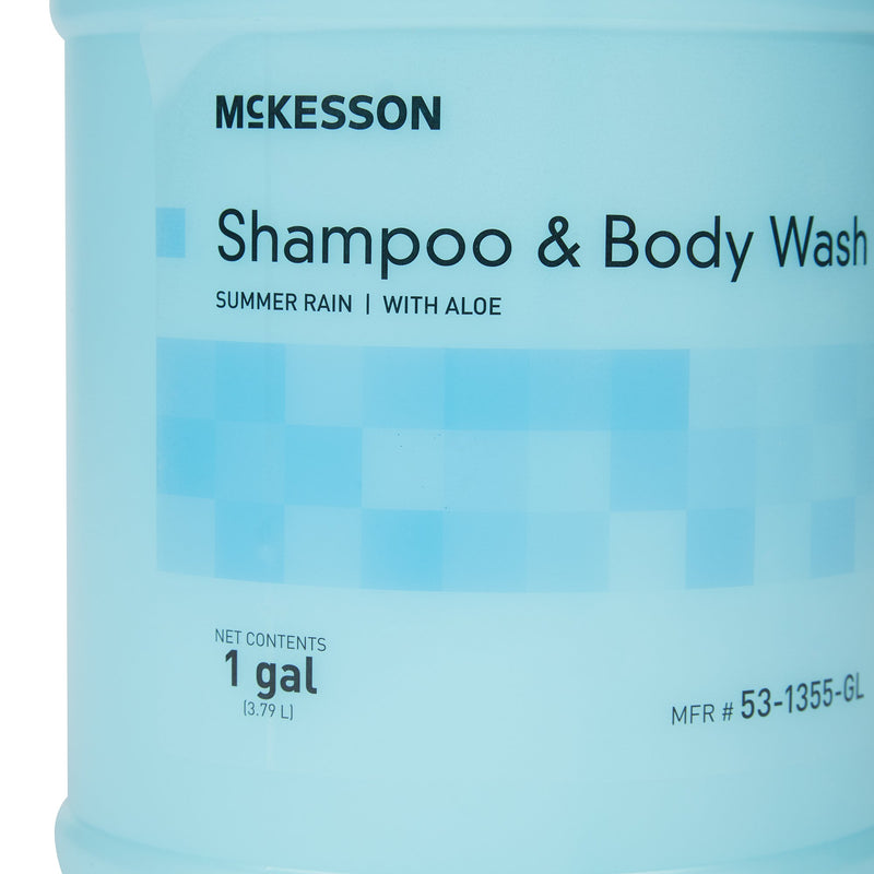 McKesson Shampoo and Body Wash 1 gal. Jug Summer Rain Scent (877019_EA) 1/EA
