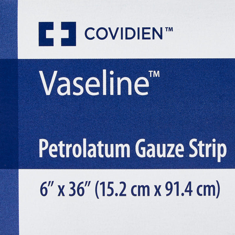 Vaseline® Petrolatum Impregnated Dressing Rectangle 6 X 36 Inch Sterile (32728_DZ) 12/DZ