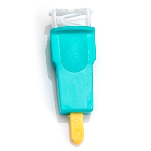 Capiject® Safety Lancet 1.5 mm Blade Retractable Push Button Activation Finger (682036_CS) 2000/CS
