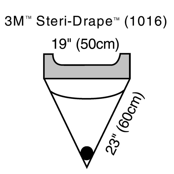 3M™ Steri-Drape™ Surgical Drape Irrigation Pouch 19 W X 23 L Inch Sterile (113533_CS) 40/CS