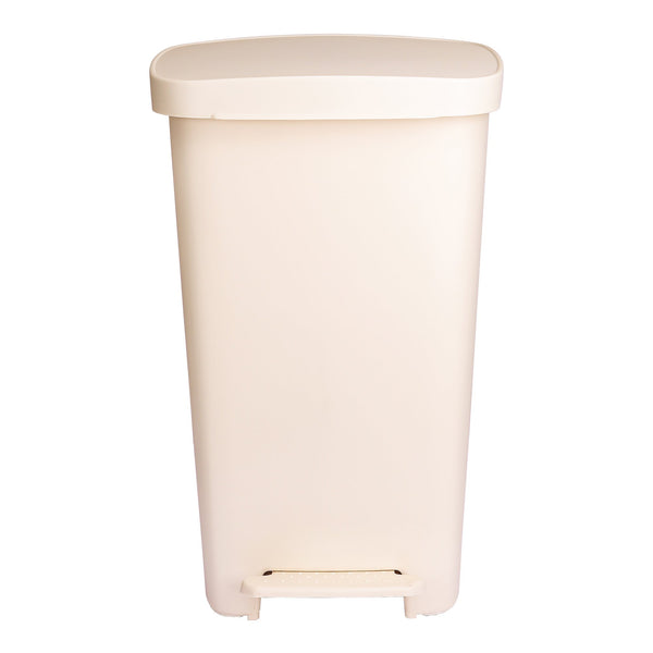 McKesson Trash Can 52 Quart / 13 gal. Beige Plastic Rectangular (1223704_EA) 1/EA