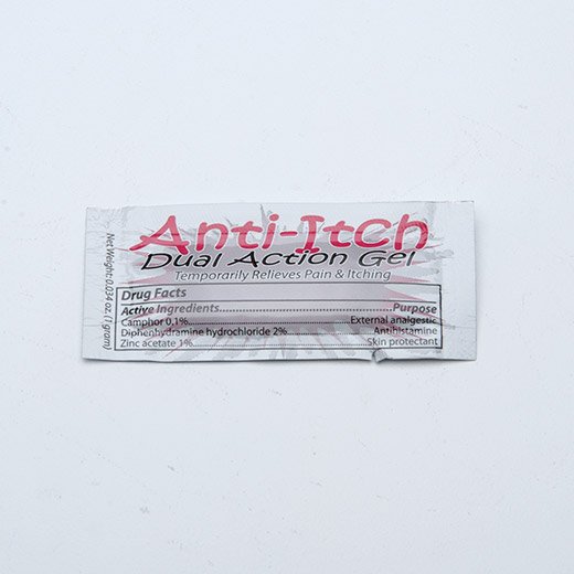 Anti-Itch® Itch Relief 2% - 0.1% Strength Gel 6 oz. Individual Packet (1066919_PK) 25/PK