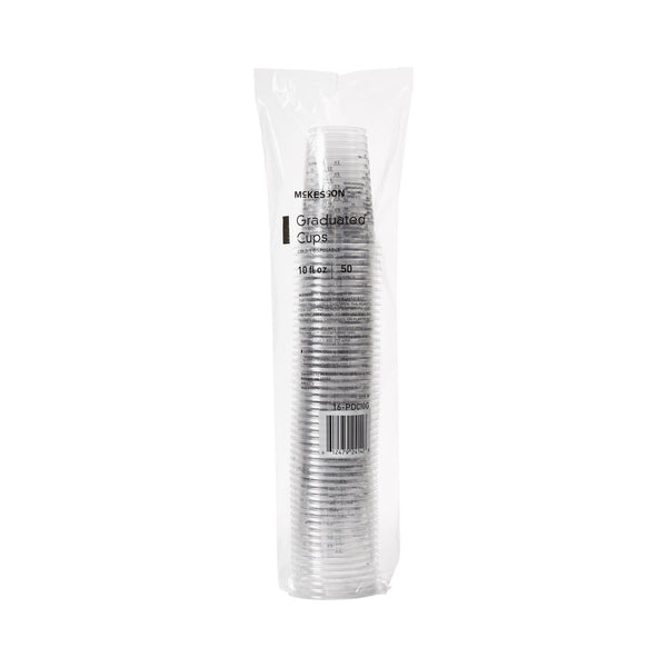 McKesson Drinking Cup 10 oz. Clear Polyethylene Disposable (1127772_CS) 1000/CS