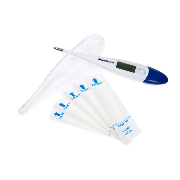 McKesson Digital Stick Thermometer Oral Probe Handheld (1125662_EA) 1/EA