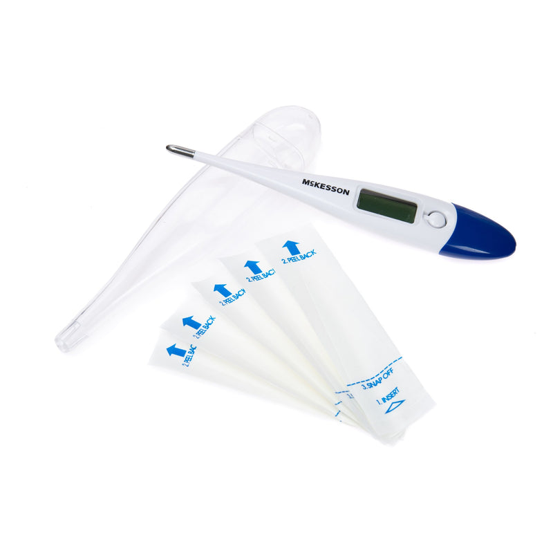 McKesson Digital Stick Thermometer Oral Probe Handheld (1125662_EA) 1/EA