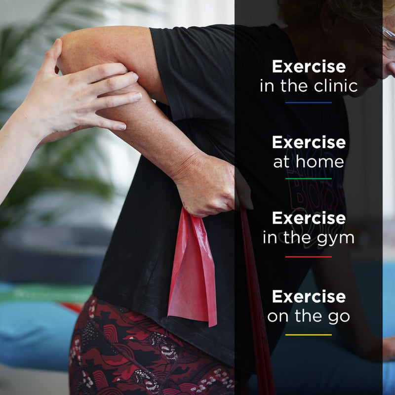 TheraBand® Exercise Resistance Band Red 4 Inch X 25 Yard Medium Resistance (480032_EA) 1/EA