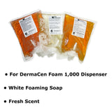 DermaCen® Soap Foaming 1,000 mL Dispenser Refill Bag Fresh Scent (567833_EA) 1/EA