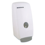 McKesson Soap Dispenser White Plastic Manual Push 1000 mL Wall Mount (468279_EA) 1/EA