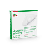 Vliwasorb® Border Super Absorbent Dressing Polyacrylate Adhesive 5 X 5 Inch Square (1254653_BX) 10/BX