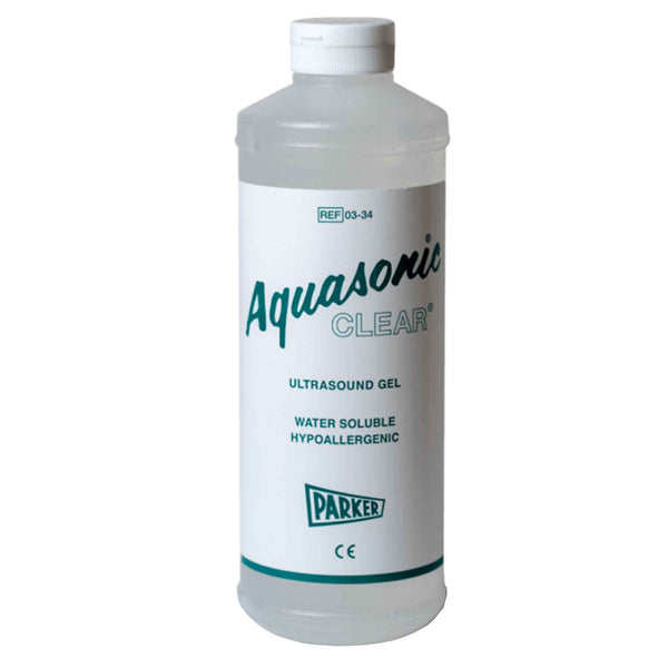 Aquasonic Clear® Ultrasound Gel High Viscosity 1 Liter Bottle NonSterile (449176_EA) 1/EA