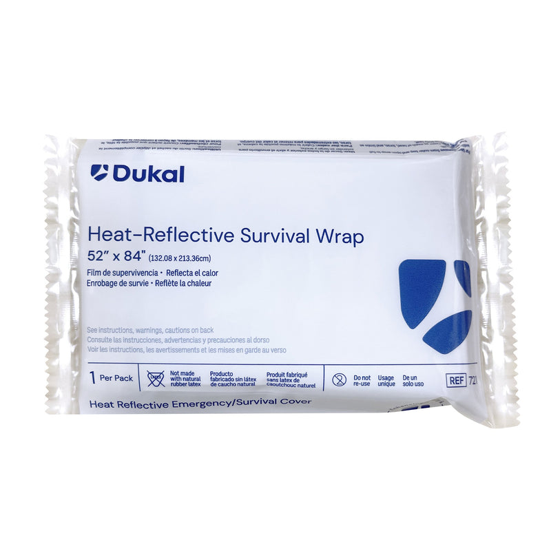 Dukal Emergency Blanket 52 X 84 Inch Mylar (813535_EA) 1/EA