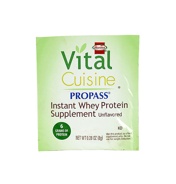 Hormel Vital Cuisine® PROPASS® Oral Supplement Unflavored Powder 0.28 oz. Individual Packet (581333_EA) 1/EA