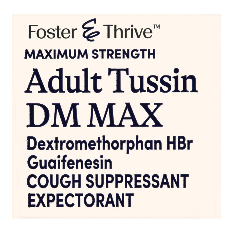 Foster & Thrive™ Cold and Cough Relief 20 mg; 400 mg / 20 mL Strength Liquid 4 oz. (1238986_EA) 1/EA