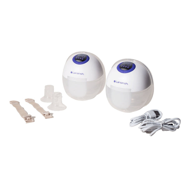Lansinoh® DiscreetDuo™ Hands Free Double Electric Breast Pump Lansinoh® DiscreetDuo™ (1244518_EA) 1/EA