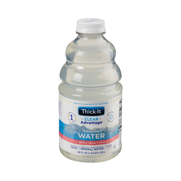 Thick-It® Clear Advantage® Thickened Water 46 oz. Bottle Unflavored Liquid IDDSI Level 2 Mildly Thick (886649_EA) 1/EA