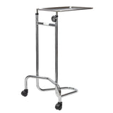 McKesson Mayo Instrument Stand Hand Operated Double Post California Style Small Tray (1215720_CS) 1/CS