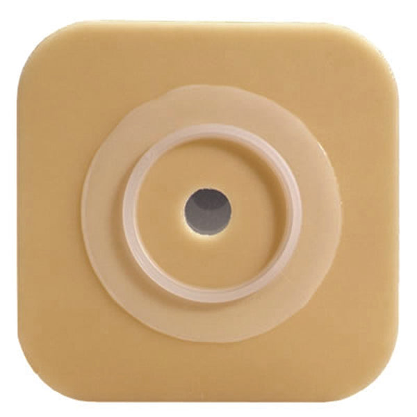 Sur-Fit Natura® Durahesive® Ostomy Barrier Trim to Fit, Extended Wear Adhesive Tape Borders 38 mm Flange Sur-Fit® Natura® System 4-1/2 X 4-1/2 Inch (461914_BX) 10/BX