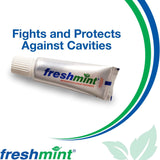 freshmint® Toothpaste Fresh Mint Flavor 0.6 oz. Tube (880996_BX) 144/BX