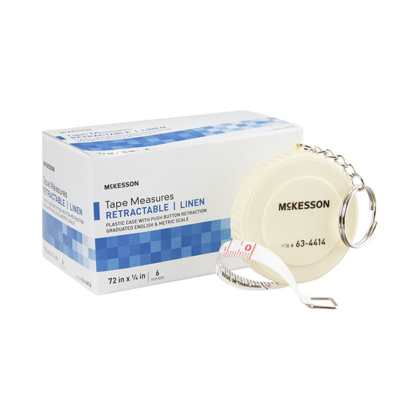 McKesson Measurement Tape 72 Inch Cloth Reusable English / Metric (481650_EA) 1/EA