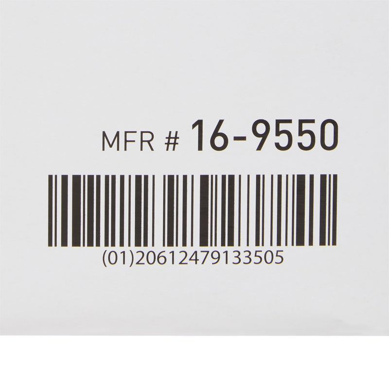 McKesson Flexible Drinking Straw 7-3/4 Inch Length White Individually Wrapped (485517_BX) 1/BX