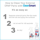 CleanSmart™ CPAP Disinfectant Spray 16 oz., Pump Bottle (1219278_EA) 1/EA
