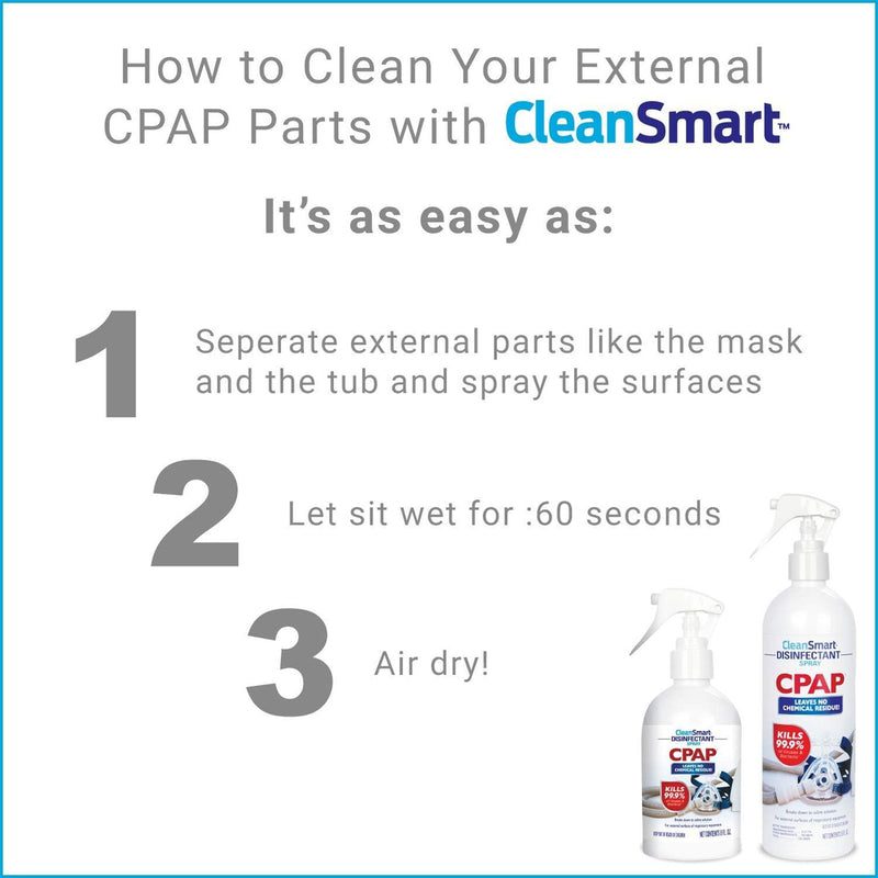CleanSmart™ CPAP Disinfectant Spray 16 oz., Pump Bottle (1219278_EA) 1/EA