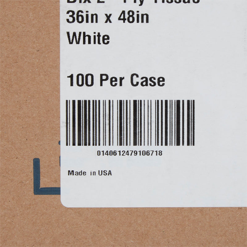 McKesson General Purpose Drape Physical Exam Drape 36 W X 48 L Inch NonSterile (181029_CS) 100/CS