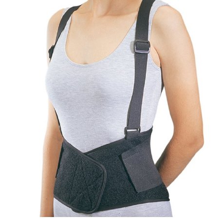 ProCare® Industrial Occupational Back Support Medium Hook and Loop Closure 30 to 36 Inch Waist Circumference 8 Inch Height Adult (279510_EA) 1/EA