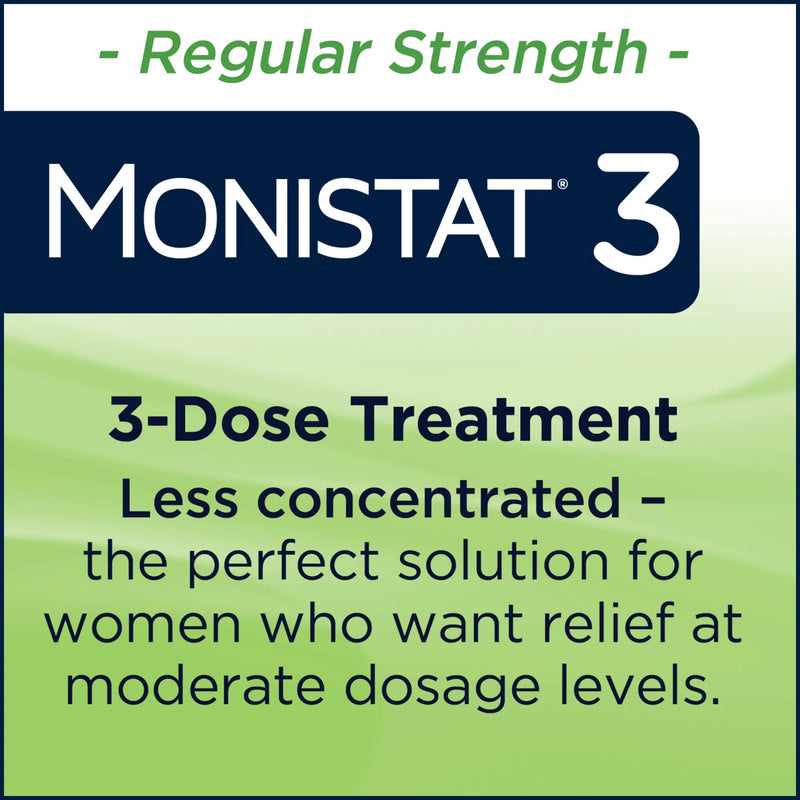 MONISTAT® 3-Day Treatment Combination Pack Ovule® Vaginal Antifungal 200 mg / 2% Strength Ovule® insert 3 Per Box Applicator (1231448_BX) 3/BX