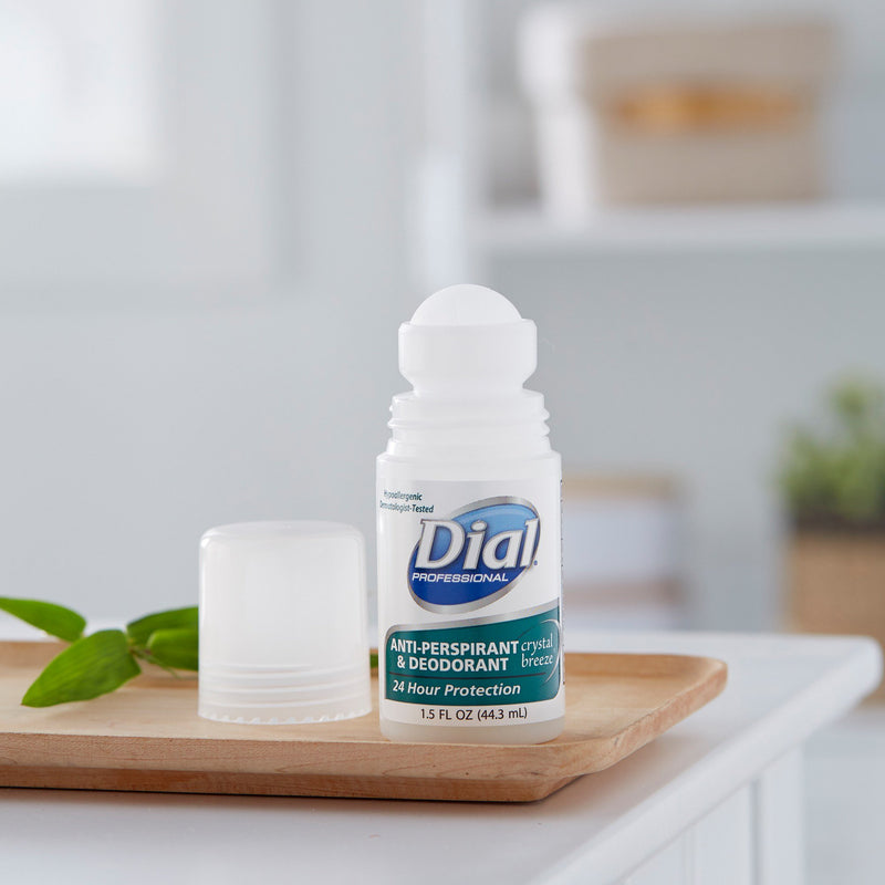 Dial® Antiperspirant / Deodorant Roll-On 1.5 oz. Crystal Breeze Scent (776879_CS) 48/CS