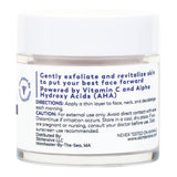 Skintensive® Vitamin C + AHA Morning Ritual Cream Facial Moisturizer 1.6 oz. Jar Unscented Cream (1267987_EA) 1/EA