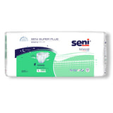Seni® Super Plus Unisex Adult Incontinence Brief Large Disposable Heavy Absorbency (1163871_CS) 75/CS