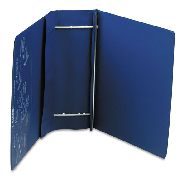 Charles Leonard® VariCap Expandable Binder, 2 Posts, 6" Capacity, 11 x 8.5, Blue (LEO61602) Each