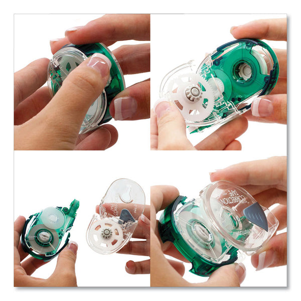 Tombow® MONO Refillable Correction Tape, Clear Applicator, 0.17" x 472" (TOM68665)
