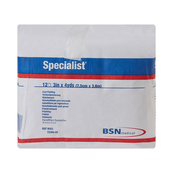 Specialist® Cast Padding Undercast 3 Inch X 4 Yard Cotton / Rayon NonSterile (4893_RL) 1/RL