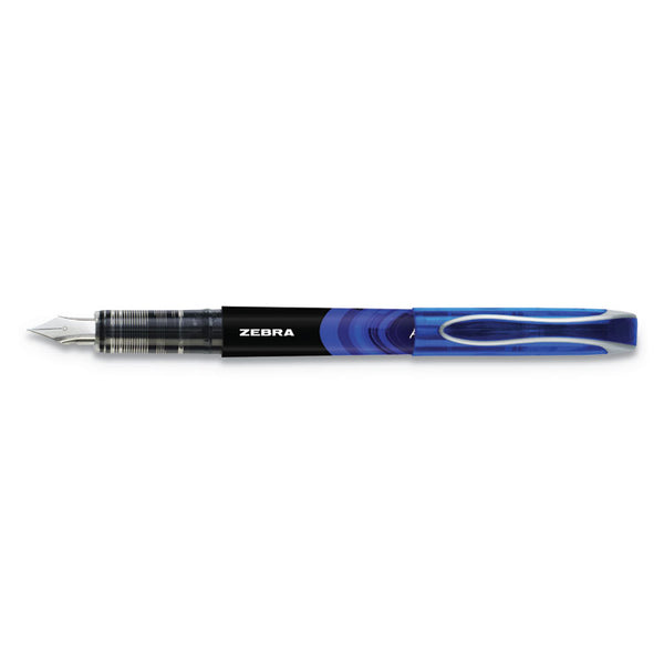 Zebra® Fountain Pen, Fine 0.6 mm, Assorted Ink and Barrel Colors, 7/Pack (ZEB48307) Each