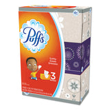 Puffs® White Facial Tissue, 2-Ply, White, 180 Sheets/Box, 3 Boxes/Pack (PGC87615PK)