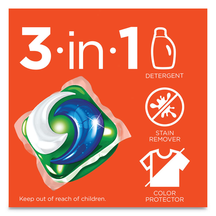 Tide® Pods, Laundry Detergent, Spring Meadow, 35/Pack, 4 Packs/Carton (PGC93127CT)