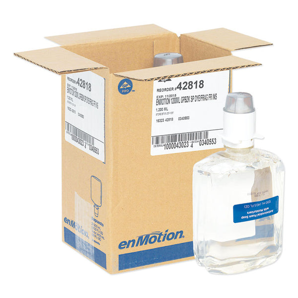 Georgia Pacific® Professional GP enMotion Automated Touchless Antimicrobial Foam Soap Refill, Unscented, 1,200 mL, 2/Carton (GPC42818)