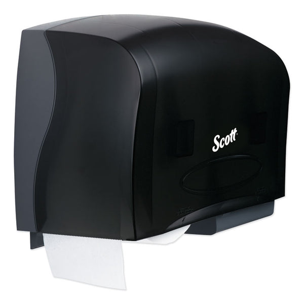 Scott® Essential Coreless Twin Jumbo Roll Tissue Dispenser, 20 x 6 x 11, Black (KCC09608)