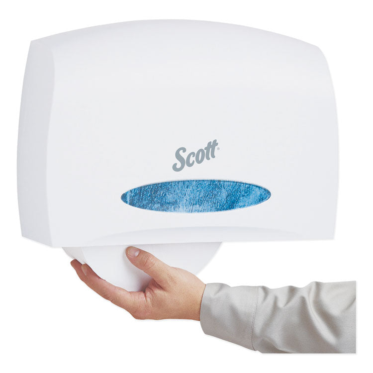 Scott® Essential Coreless Jumbo Roll Tissue Dispenser, 14.25 x 6 x 9.75, White (KCC09603) Each