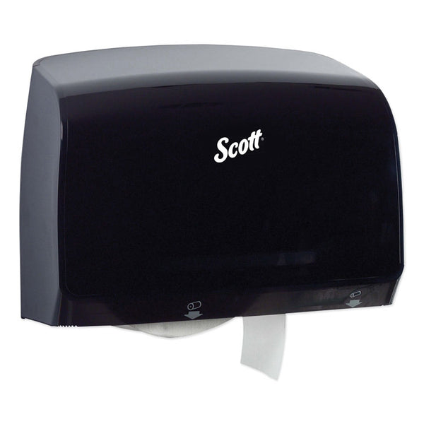 Scott® Essential Coreless Jumbo Roll Tissue Dispenser for Business, 14.25 x 6 x 9.75, Black (KCC09602)