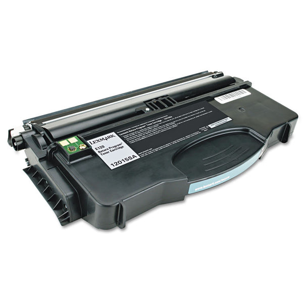 Lexmark™ 12015SA Return Program Toner, 2,000 Page-Yield, Black (LEX12015SA)