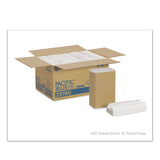 Georgia Pacific® Professional Pacific Blue Basic C-Fold Paper Towel, 1-Ply, 10.1 x 12.7, White, 240/Pack, 10 Packs/Carton (GPC25190) Case of 2400