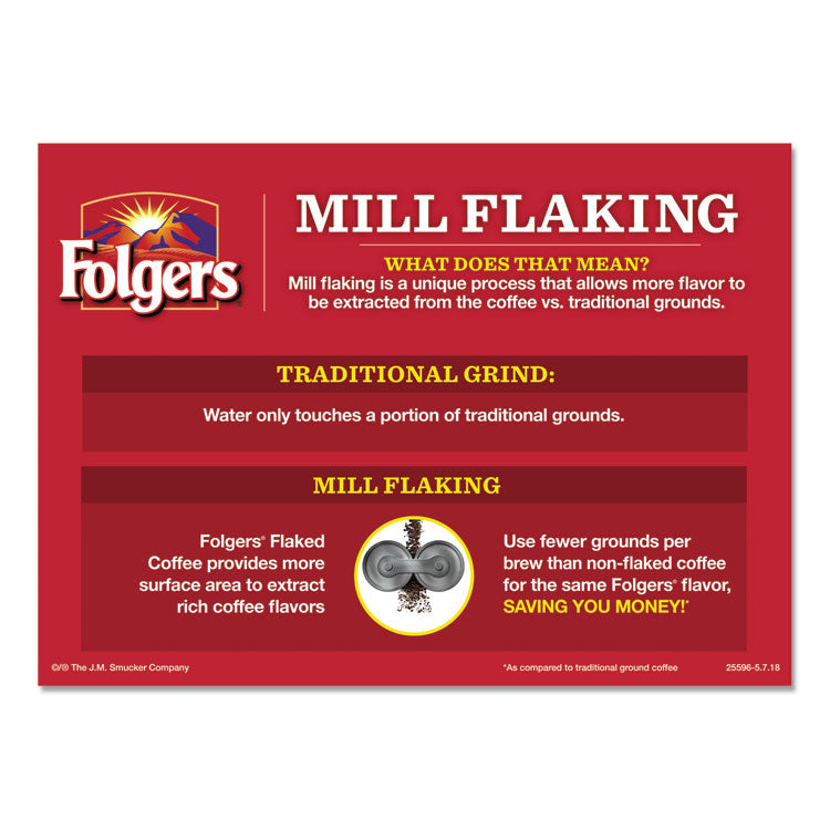 Folgers® Coffee, Classic Roast, 0.9 oz Fractional Packs, 36/Carton (FOL06125)