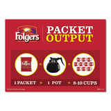 Folgers® Ground Coffee Fraction Packs, Traditional Roast, 2oz, 42/Carton (FOL63006) Case of 42