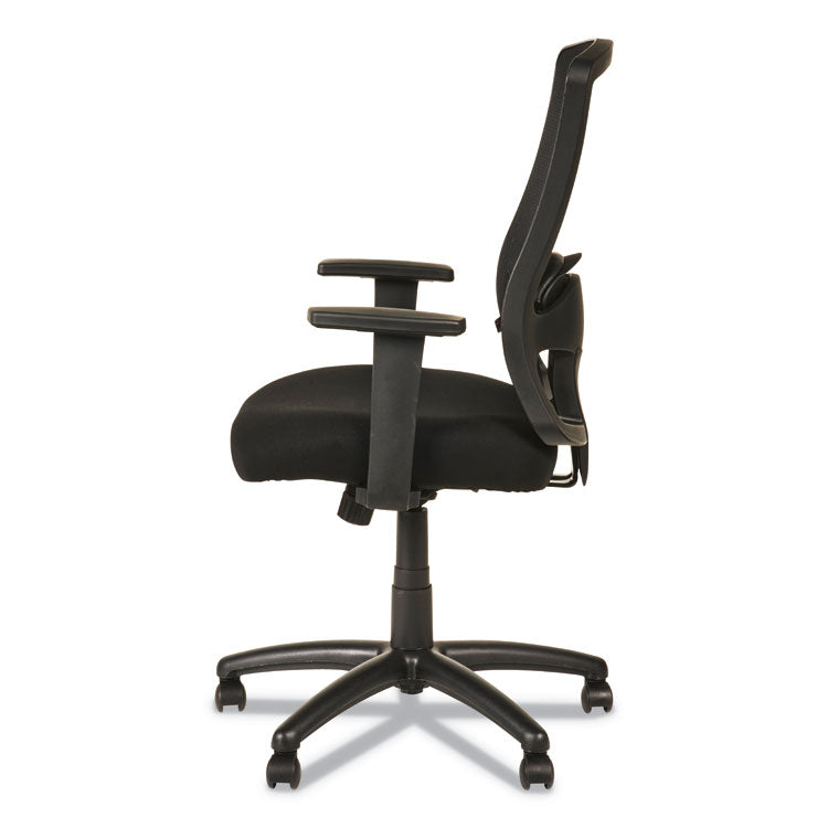 Alera® Alera Etros Series High-Back Swivel/Tilt Chair, Supports Up to 275 lb, 18.11" to 22.04" Seat Height, Black (ALEET4117B)