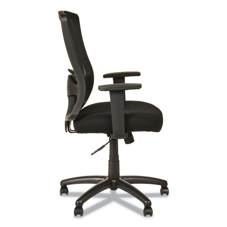 Alera® Alera Etros Series High-Back Swivel/Tilt Chair, Supports Up to 275 lb, 18.11" to 22.04" Seat Height, Black (ALEET4117B)